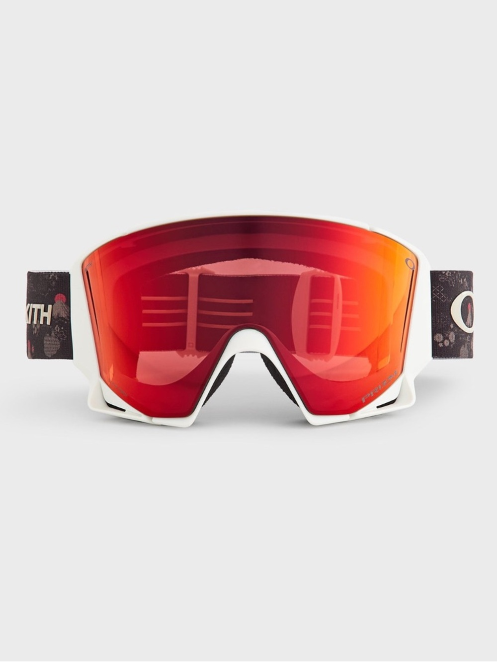 Kith x Oakley Flow Scape Snow Goggles in Kindling 3D-Molded Vision Ski Snowboard